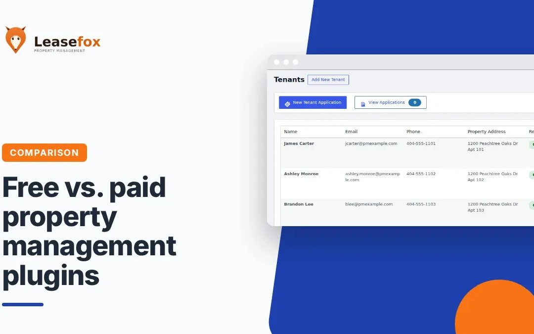 Free vs. Paid WordPress Property Management Plugins: What You Actually Get